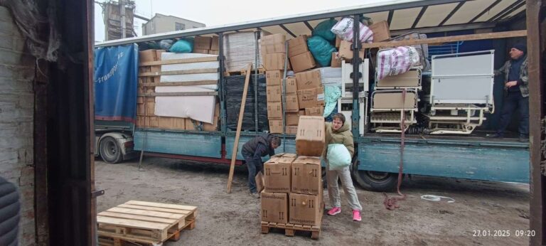Ukrainetransport Januar 2025