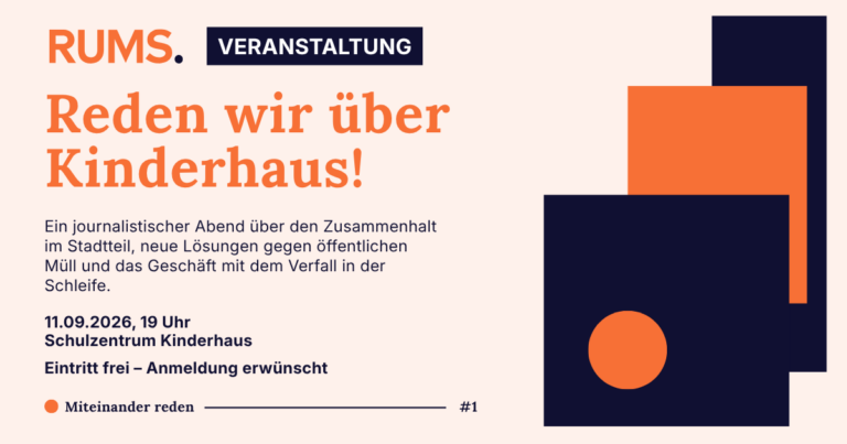 Ankündigungsplakat RUMS